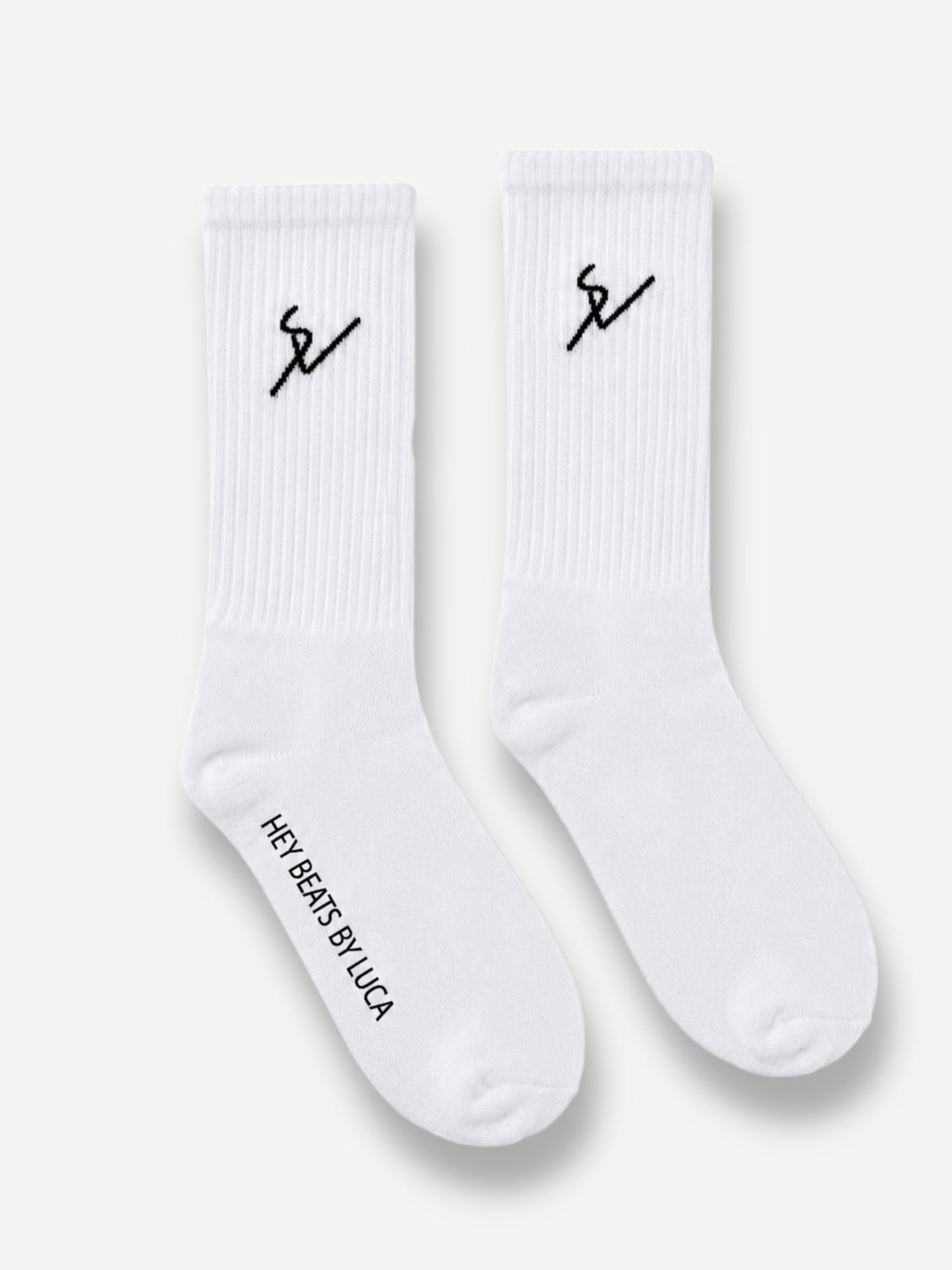 „ESSENTIAL“ White-Crew Socks