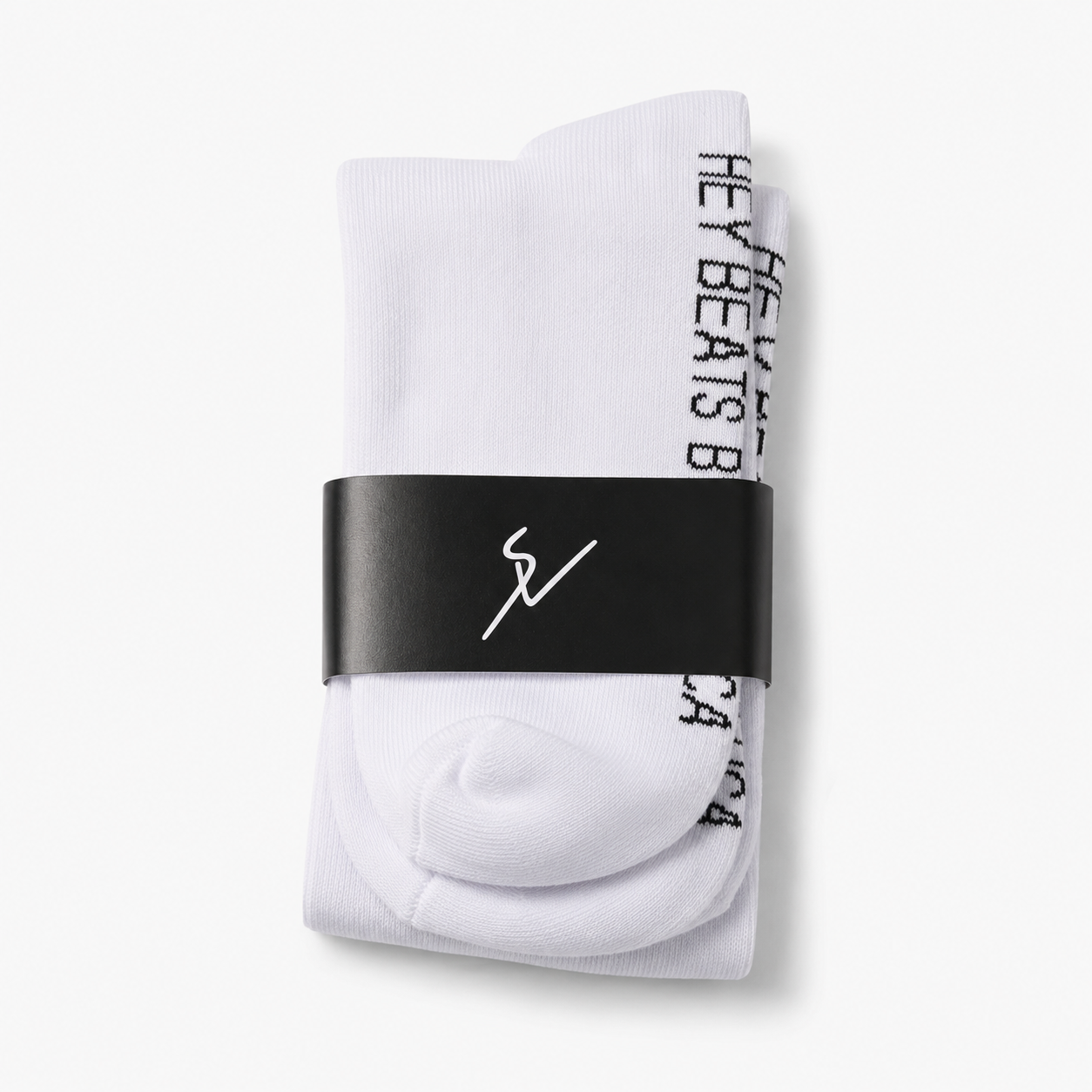 „ESSENTIAL“ White-Crew Socks